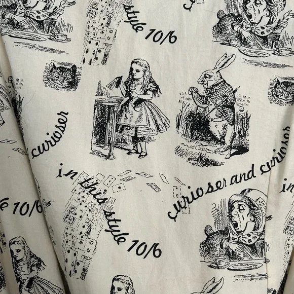 Alice in Wonderland Swing Dress - Picture 7 of 7